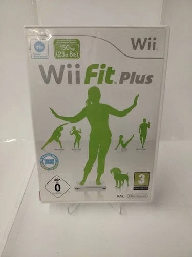 Wii Fit Plus Nintendo Wii Triangolo Viola Ottime Condizioni Completo.